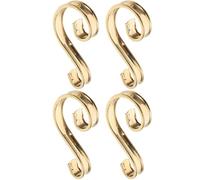 SHERCHPRY Charme De Remplacement De Portail En Or Acier Inoxydable 4pcs Adaptateur Pour Rampe D'escalier Et Clôture De Jardin Style Artistique Européen