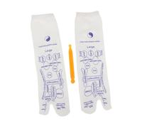 SHERCHPRY Chaussettes de Massage Élastiques avec Stick de Massages de Chaussettes Acupression pour Fatigue Réflexologie
