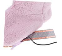 SHERCHPRY Chaussures Chauffantes USB Peluche Rechargeables Maintien Thermique Rapide et Confortables et Lavables Main pour Maison Bureau et Voyage Hiver