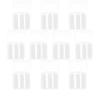 SHERCHPRY Cire Adhésive Blanche pour Stylo à Strass Pâte à Modeler pour Peinture Diamant Recharge Pâte Adhésive 10 Boîtes Outil pour Peinture de Perles et Broderie Point de Croix