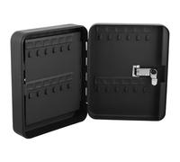 SHERCHPRY Coffre à Clés Mural Sécurisé à Code 48 Emplacements Armoire de Sécurité Compacte en Métal Noir pour Rangement Clés Maison Bureau École et Organisation