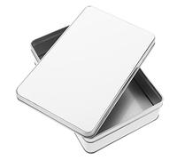 SHERCHPRY Coffret Cadeau Vierge Pour Sublimation Boîte Rectangulaire Pour Sublimation Boîte Métallique Vide