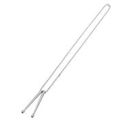 SHERCHPRY Collier Baguette de Tambour en Acier Inoxydable Pendentif Élégant pour Homme et Femme Accessoire de Mode pour Festivals et Danse Bijoux Délicats et Solide