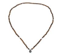 SHERCHPRY Collier de Perles Lisses avec Pendentif Lotus et Bracelet pour Femmes Accessoire de Mode et Pierre