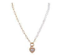 SHERCHPRY Collier Evil Eye Pour Femme Pendentif Anti-mauvais Œil Bleu Bijoux Modernes De Protection Et Cadeau Élégant Pour Anniversaire Et Noël