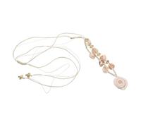 SHERCHPRY Collier Hawaïen Artisanal Coquillage Pendentif Conque Suspendu de Plage Simulé pour Femme Style Tropical été Accessoire Mode Plage