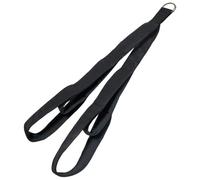 SHERCHPRY Corde de Traction en Salle de Sport, Corde D'entraînement à Tirer Bas, Polyester, Noir, pour Entraînement des Bras Force de Préhension, Homme, Maison, Appareil de Musculation