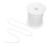 SHERCHPRY Cordon Corde Robuste et Polyvalente en Nylon Blanc 50 Mètres pour Stores Romains Artisanat Suspendre de Tableaux pour Rideaux à Domicile