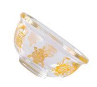 SHERCHPRY Coupe D'offrande en Cristal Synthétique pour Bouddha, Gobelet Décoratif Délicat, Couleur Brillante, Design Classique, pour Usage Domestique et Cérémonie Religieuse