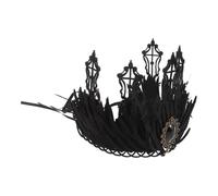 SHERCHPRY Couronne Baroque Vintage et Fille Accessoire de Coiffure Princesse Élégant Diadème de Mariage Cosplay Tiare Lauriers pour Fête et Bal