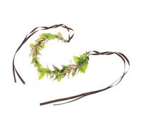 SHERCHPRY Couronne De Costume D’elfe Verte Unisexe, Serrage-tête Floral Léger En Feuilles Vertes, Accessoire De Tête Cosplay Pour Mariage Et Séance Photo, Bandeau Coeur Bohème Taille Unique