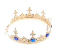 SHERCHPRY Couronne Ronde pour Homme Couronne Royale Minimaliste Accessoire pour Spectacle Anniversaire et Mariage