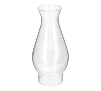 SHERCHPRY Couvercle en verre pour lampe à pétrole, design artisanal transparent, remplacement de abat-jour cassé, usage extérieur, pour lampe rétro, 1 pièce