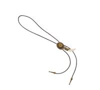 SHERCHPRY Cravate Bolo Style Western avec Pendentif Dent Accessoire de Mode pour Homme et Femme Chaîne de Cou Corde