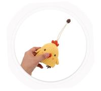 SHERCHPRY Crochet Keychain Cartoon Charm Handmade Soft Knitted Key Cover For Backpack Handbag Car Accessories Cute Yarn Key Pendant Protective Case