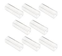 SHERCHPRY Cuvettes en Plastique Transparentes 45 Ml Lot de 8 Mini Cuvettes Précises en Polystyrène pour Laboratoire Compatibles Spectrophotomètres Usage Scientifique et Expérimental