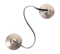 SHERCHPRY Cymbales Tibétaines Tingsha Cuivre Instrument de Méditation Népalais pour Yoga Relaxation Sonore et Design Élégant