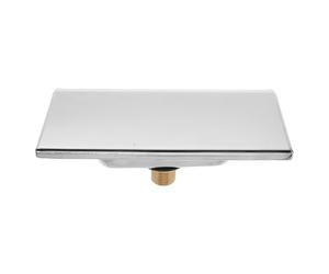 SHERCHPRY Déversoir de la Piscine en Acier Inoxydable Argent, buse de Fontaine Cascade pour Baignoire et lavabo, Installation Simple pour hôtels et espaces de Bains
