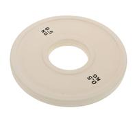 SHERCHPRY Disques de Poids en Caoutchouc 05 Kg Plaques de Pare-Chocs Fractionnées pour Haltères Accessoires Musculation pour Haltères et Barres Plaques Lestées pour Entraînement à Domicile