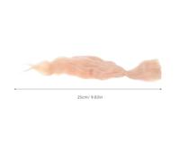 SHERCHPRY Doll Hair Wefts Curly Synthetic Wig Lightweight Realistic Texture Replacement For Crafting Role Play And DIY Styling