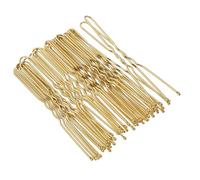 SHERCHPRY Épingle à Cheveux En u 50pcs Pince à Chignon Dorée Pour Femmes Accessoire De Coiffure Élégant De Fête Mariage