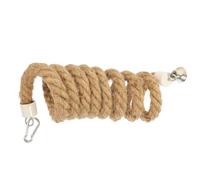 SHERCHPRY Escalade Perroquet Corde 78.74in Suspendue en Coton Accessoire pour Cage Parrot Jouets Enrichissement pour Oiseaux