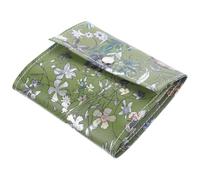 SHERCHPRY Étui de Transport en Cuir PU Vert pour Boîte à Pilules 28 Compartiments Organiseur Portable pour Rangement Remède Paquet de Voyage Compact pour Pilules Semaine