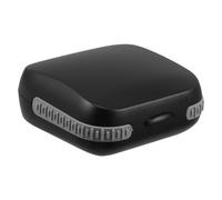 SHERCHPRY Étui Portable Noir pour Appareil Auditif Doublure Antichoc et Coque Rigide, Petit Étui de Protection Résistant aux Chutes, Voyage Transport Sécurisé des Aides Auditives