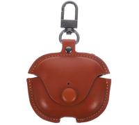 SHERCHPRY Étui pour écouteurs sans Fil Coque d'écouteur en Cuir Marron 1PC Mini Size Impact-Resistant pour de 3e génération, Rangement Portable pour Usage Quotidien