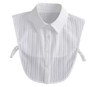 SHERCHPRY Faux Chemisier Femme Amovible Mode en Accessoire Pratique pour Automne et Hiver Taille Unique