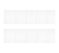 SHERCHPRY Feuille de PVC Mince Transparente Rigide A4 02 MM 10 Feuilles Film Protecteur Double Face Insert de Cadre Photo Couverture Plastique pour Artisanat et Protection