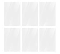 SHERCHPRY Film Fep pour Imprimante 3d, Lot de 6 Feuilles 200x280 Mm, Membrane Transparente à Haute Transmittance, Film de Démoulage en Polytétrafluoroéthylène, Compatible Impression Uv,