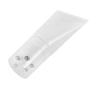 SHERCHPRY Flacons à Bille Rechargeables 50Ml avec 5 Bouchons Tubes Souples pour Crème Amincissante pour Massage Visage et Corps Étanches et Portables Accessoires de Soins Peau