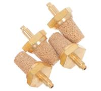 SHERCHPRY Fog Machine Accessories M5 Copper Filter Nozzle, 4pcs, Universal Compatibility, Optimizes Atomization for Stage Fog Machines and Event Environments
