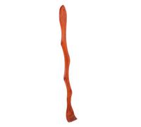SHERCHPRY Gratte-dos Portable Bois Serpent, Long Manche Incurvé En Rouge, Bâton Anti-démangeaisons Dorsal Ergonomique, Usage Domestique Et Soulagement Des Démangeaisons, Adapté Pour Adultes Et Hommes