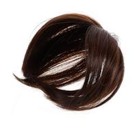 SHERCHPRY Hair Piece Clip Topper Pour Femmes Complément Capillaire Perruque Courte Pour Cheveux Clairsemés Couleur Châtain