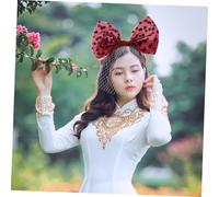 SHERCHPRY Headband With Oversized Bow For Women Lightweight Tulle Hairband With High Crown And Design Comfortable Breathable Bow Hair Accessory For And Daily Wear