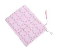 SHERCHPRY Housse de Protection en Polyester avec Fermeture Éclair et Poche Avant Réutilisable Motif Floral Vintage pour Livre A5 pour Bibliothèque et Transport Quotidien