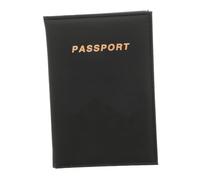 SHERCHPRY Housse de Protection Passeport PU Étui Pratique et pour Voyage avec Compartiment pour Billets Avion Design Élégant et Durable
