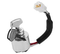 SHERCHPRY Interrupteur Allumage Tracteur avec Clés Remplacement Démarreur à Contacteur Compatible Kubota Installation Simple et Performance Stable