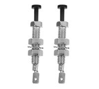 SHERCHPRY Interrupteur D’Éclairage de Portière Réglable 2 Pièces Interrupteur à Broche de Remplacement pour Voiture Capteur D’Éclairage Intérieur de Véhicule Alarme de Capot Accessoire