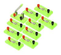 SHERCHPRY Kit de 10 Douilles à Vis pour Lampe Support de Lampe Électrique pour Expériences Scolaires pour Montage Circuit D’Électricité Aides à L’Application en Laboratoire