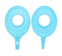 SHERCHPRY Kit de 2 Lentilles Optiques Concave et Convexe en Verre Stable - Expérience Scientifique de Réfraction et Imagerie - Démonstration Physique pour Enseignement et Laboratoire -