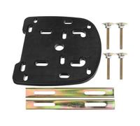 SHERCHPRY Kit de Fixation pour Top Case Moto Plaque de Fixation en Métal Renforcé avec Vis Matériel de Montage pour Porte-Bagages Arrière Support Stable pour Coffre de Moto Installation