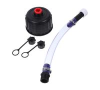SHERCHPRY Kit de Remplissage D'essence de Course avec Tuyau de Ravitaillement Noir, Bouchon de Réservoir et 2 Bouchons D'évent, Résistant Haute Température, Étanchéité pour Sports