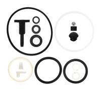 SHERCHPRY Kit de Réparation pour Cric Vertical 5 Tonnes Joints D’Étanchéité et Valves Anti-Poussière Accessoires de Pompe pour Cric Hydraulique Pièces de Rechange et Remorque Outil Complet