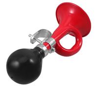 SHERCHPRY Klaxon de Vélo en Métal Rouge Sonnette Puissante et Claire pour Garçon et Filles Klaxon D'équitation D'extérieur Facile à Presser Accessoire Vélo Adapté VTT Signal Sonore