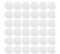 SHERCHPRY Lingettes Démaquillantes Visage et Yeux en Tissu Non Tissé Blanc, 600 Pièces, Forme Demi-cercle, Épaisses et Douces pour Femmes et Filles