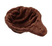 SHERCHPRY Lit hamac pour Chat en Peluche avec Anneau en Acier, Panier Suspendu pour Arbre à Chat et étagère, Design Gain de Place pour Chats Adultes et Chatons en intérieur