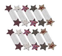 SHERCHPRY Lot De 10 Épingles À Cheveux Invisibles Peignes Élastiques Accessoires Pour Chignons Peignes Élastiques De Coiffure Réglables Pinces En Plastique